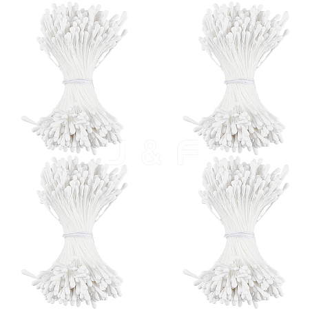 Gypsum with Cotton Cord Artificial Flower Core LS-DIY-WH20007-36A-09-1