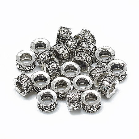 Thailand 925 Sterling Silver Beads STER-T002-19AS-1
