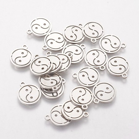 Non-Tarnish Feng Shui 304 Stainless Steel Charms STAS-Q201-T056-1