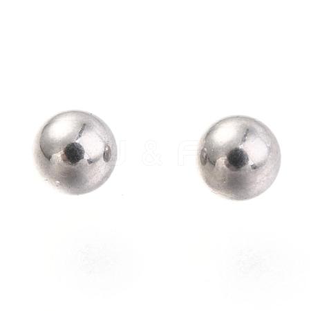 Non-Tarnish 316L Surgical Stainless Steel Beads STAS-H139-02F-P-1