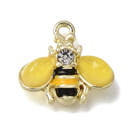 Brass & Enamel & Resin Pendants RE-CBAE379-22LG-1
