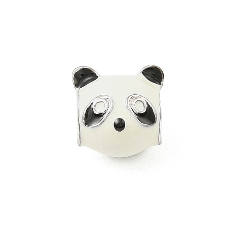 304 Stainless Steel Enamel European Beade STAS-Z199-09P-1