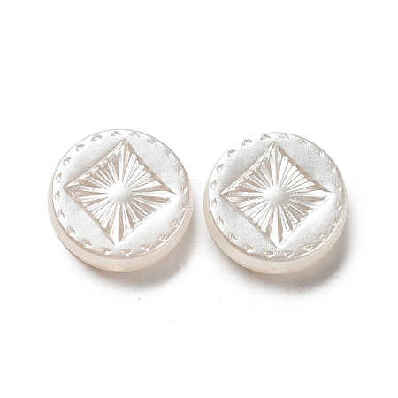 ABS Plastic Imitation Pearl Beads LS-X-OACR-L013-040-1