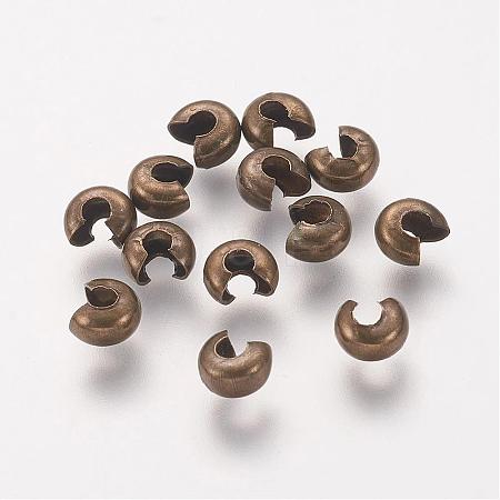 Iron Crimp Beads Covers IFIN-H028-NFAB-NF-1
