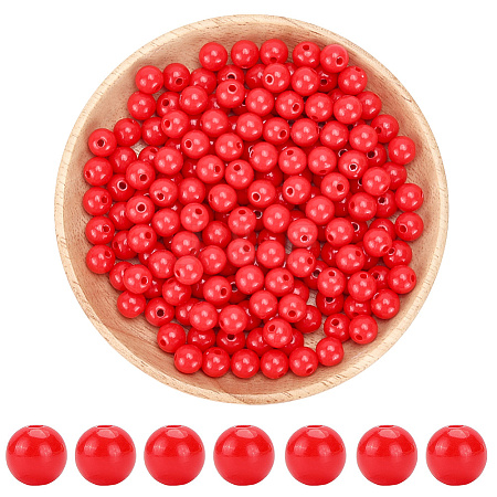 Opaque Acrylic Beads MACR-SP0001-85B-1