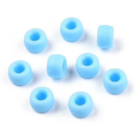 Opaque Plastic Beads KY-T025-01-C02-1