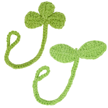 2Pcs 2 Style Yarn Knitting FIND-CP0002-97-1