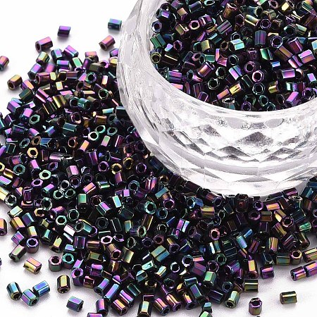 Glass Bugle Beads X-SEED-S032-13A-603-1