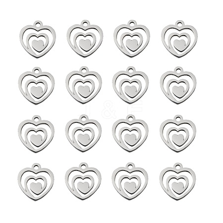 304 Stainless Steel Charms STAS-Q201-T174-1