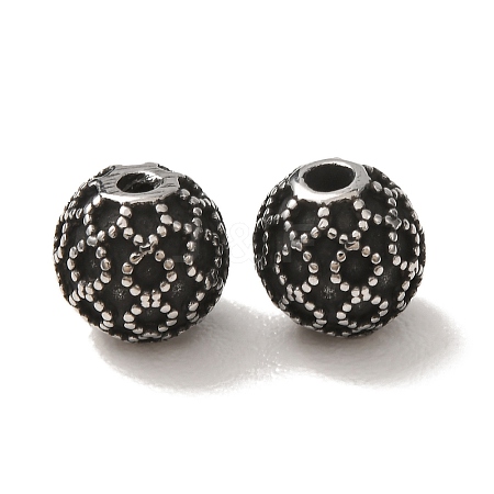 304 Stainless Steel Beads SA-CBA9DCB-27AS-1