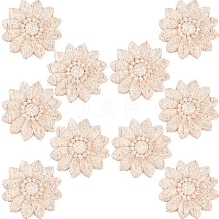 Wood Carved Onlay Applique Craft LS-WOOD-WH0034-11B-1