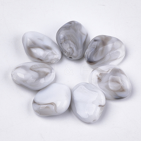Acrylic Beads OACR-S029-023-1