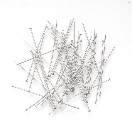 Tarnish Resistant 304 Stainless Steel Flat Head Pins STAS-Q218-01A-1