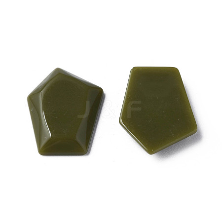 Opaque Acrylic Cabochons MACR-S373-142-A11-1