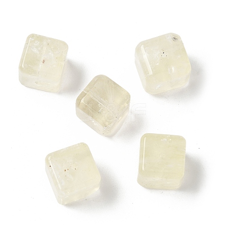 Natural Lemon Quartz(Heated) Beads G-D307-B01-1