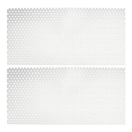 Aluminum Round Hole Sheets DIY-WH0726-014P-1