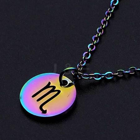 201 Stainless Steel Pendants Necklaces LS-NJEW-S105-JN627-8-1