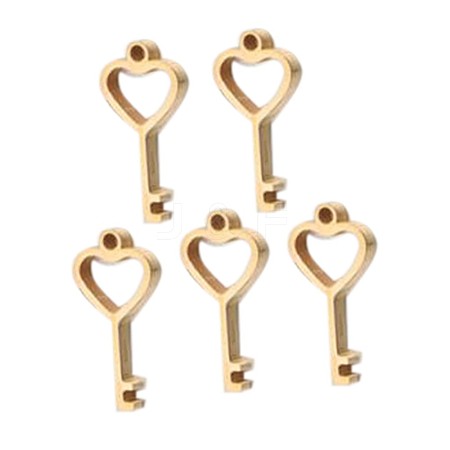 PVD Vacuum Plating 304 Stainless Steel Charms LS-STAS-WH0016-04-G01-1