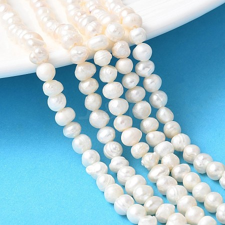 Natural Cultured Freshwater Pearl Beads Strands PEAR-I007-07O-01A-1
