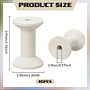 80Pcs Wooden Empty Spools for Wire WOOD-WA0001-02-2
