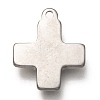 Non-Tarnish 304 Stainless Steel Pendants STAS-P256-08P-2