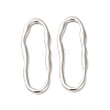 Non-Tarnish 304 Stainless Steel Linking Rings STAS-L268-033P-2