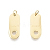 Ion Plating(IP) 304 Stainless Steel Pendants LS-STAS-T060-34G-2