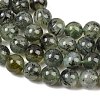 Natural Prehnite Beads Strands G-P322-48-6mm-6