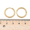 Ion Plating(IP) 304 Stainless Steel Huggie Hoop Earrings EJEW-F111A-19mm-G-3