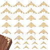 100Pcs 4 Styles Iron Filigree Joiners Links IFIN-PH0002-32-1