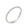 925 Streling Silver Plain Band Rings RJEW-P164-01C-P-4