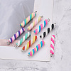 90Pcs 9 Colors Handmade Polymer Clay Pendants CLAY-CD0001-08-4