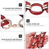 2Pcs Oval & Square Acrylic Bag Handle FIND-GN0001-14B-4