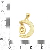 Brass Micro Pave Cubic Zirconia Pendants KK-I723-19G-04-3