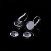 Unicraftale 80Pcs 4 Style 304 Stainless Steel Leverback Earring Findings STAS-UN0024-46-8