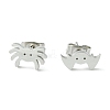 Non-Tarnish Cute Little Animal Theme 304 Stainless Steel Stud Earrings EJEW-B041-04F-P-1