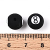 Handmade 8 Ball Polymer Clay Beads CLAY-N014-02B-05-3