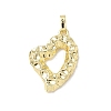 Brass Pendants KK-Z128-03G-1
