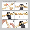 SHEGRACE Stainless Steel Watch Band Bracelets JB647B-6
