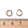 Ion Plating(IP) 304 Stainless Steel Open Jump Rings STAS-M081-01G-07-3