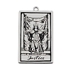 Non-Tarnish 201 Stainless Steel Pendants STAS-S105-LA211-17-1
