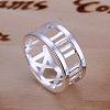 Hollow Roman Numerals Design Brass Finger Rings For Women RJEW-BB12052-8-3