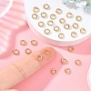 SHEGRACE Brass Ring Charm Connectors XGR-Q6M861-913G-4