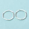 Brass Linking Rings KK-F831-018E-S-RS-3