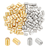   100pcs 2 colors Brass Beads KK-PH0004-14-1