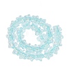 Handmade Foil Glass Beads Strands FOIL-Q002-07C-2