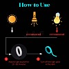 10M Luminous PET Adhesive Tape for Stage AJEW-SP0002-35B-01-4