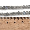 Natural Labradorite Beads Strands G-B168-B07-4x4mm-5