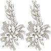 2Pcs Crystal Rhinestone Ornament Accessories DIY-FG0003-34-1