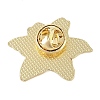 Flower Golden Enamel Pins JEWB-K012-07B-G-2